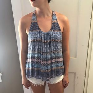 Patrons of Peace Detailed Back Tank